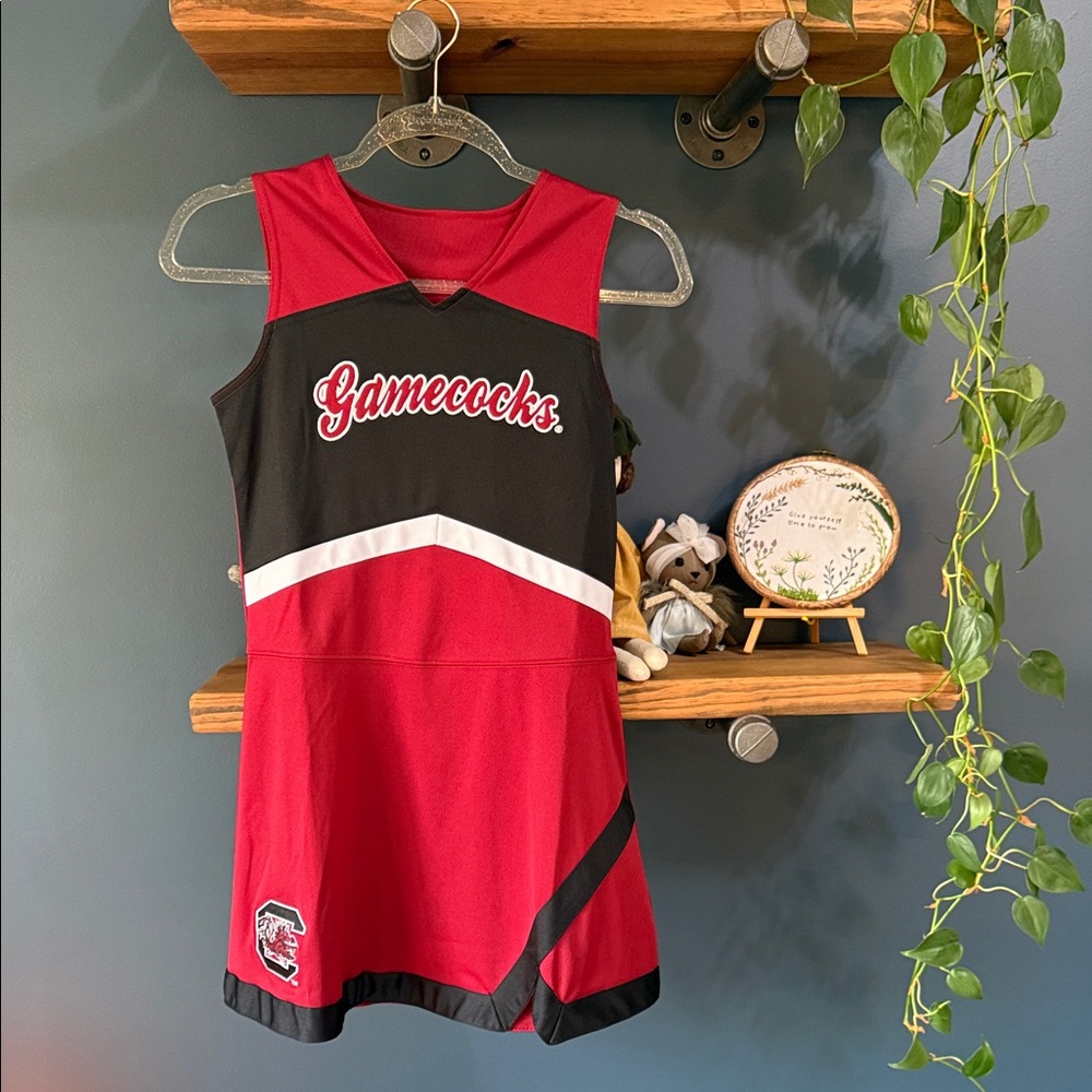 EUC Gamecocks Cheerleading Dress Sz Medium 10/12